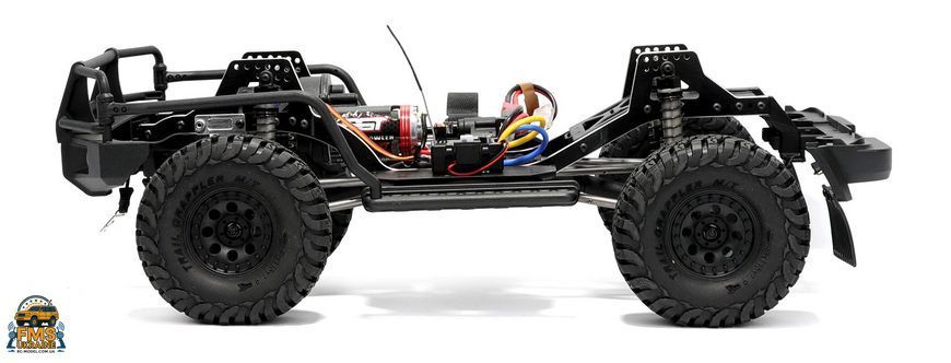 Машинка на радіокеруванні RGT INTRUDER 1:10 Toyota Land Cruiser 71 RC Rock Crawler RTR сірий EX86190G фото
