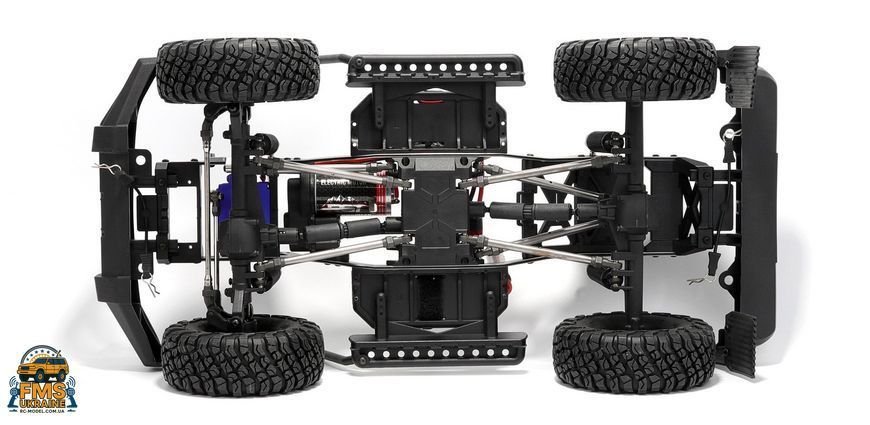 Машинка на радіокеруванні RGT INTRUDER 1:10 Toyota Land Cruiser 71 RC Rock Crawler RTR сірий EX86190G фото