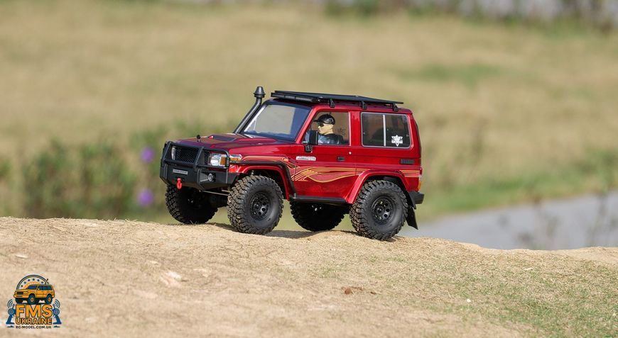 Машинка на радіокеруванні RGT INTRUDER 1:10 Toyota Land Cruiser 71 RC Rock Crawler RTR сірий EX86190G фото