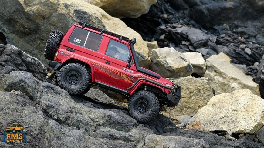 Машинка на радіокеруванні RGT INTRUDER 1:10 Toyota Land Cruiser 71 RC Rock Crawler RTR сірий EX86190G фото