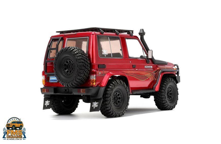 Машинка на радіокеруванні RGT INTRUDER 1:10 Toyota Land Cruiser 71 RC Rock Crawler RTR сірий EX86190G фото