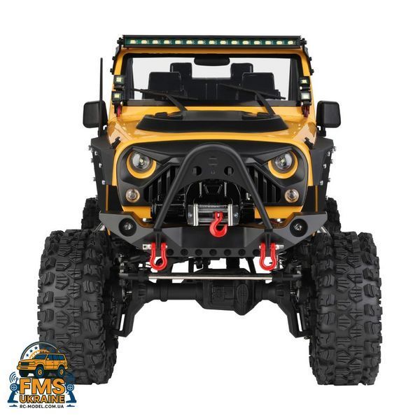 Машинка на радіокеруванні WLtoys 104026 Jeep Rubicon 1:10 4WD RTR жовтий 104026 yellow фото