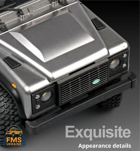 Машинка на радіокеруванні MN99S LAND ROVER DEFENDER 90 1:12 PRO версія  MN99S фото