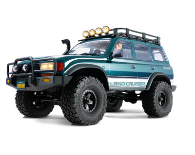 Машинка на радіокеруванні FMS 1:10 FCX10 OVR LC80 RS Brushless RTR зелений + акумулятор 2S 5000+ mAh FMS11042RSGN-BL фото