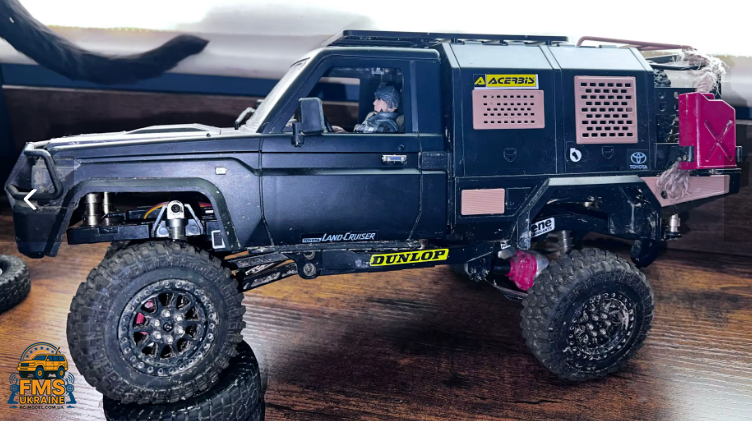 Шини з дисками 70mm для RC моделей 1:12 MN82S D90 MN98 MN99S MN82 WPL C14 C24 C34 B14 B24 0022 фото