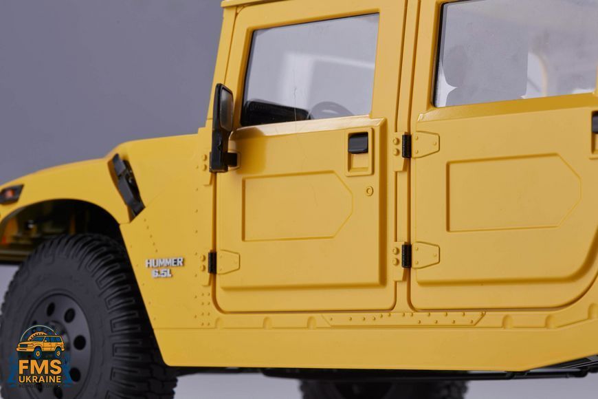 Машинка на радіокеруванні FMS 1:12 HUMMER RTR Жовтий FMS11261RSYL фото