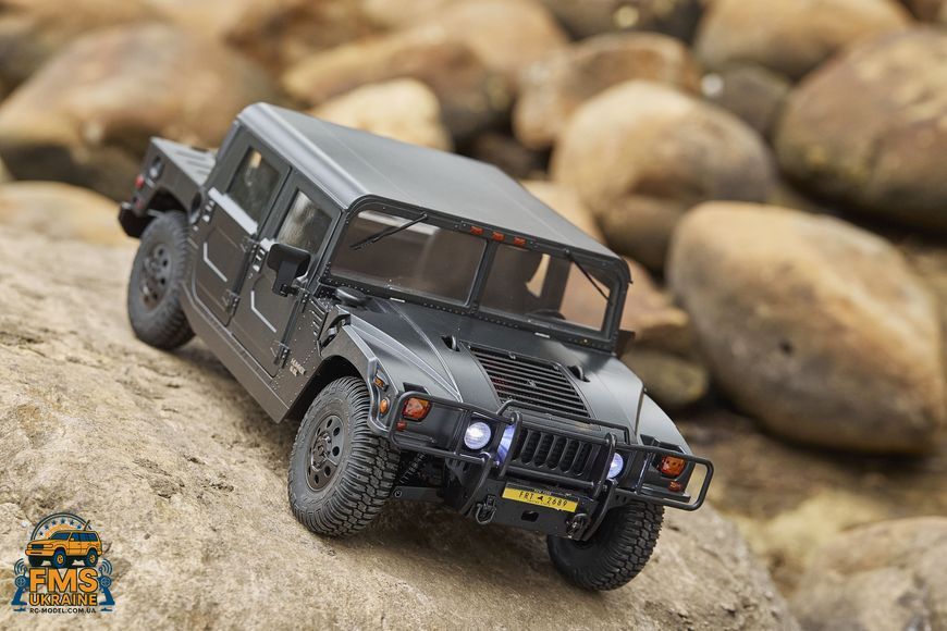 Машинка на радіокеруванні FMS 1:12 HUMMER RTR Жовтий FMS11261RSYL фото