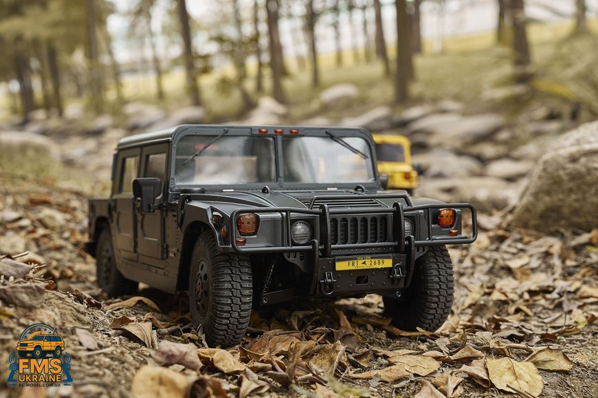 Машинка на радіокеруванні FMS 1:12 HUMMER RTR Жовтий FMS11261RSYL фото