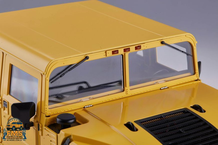 Машинка на радіокеруванні FMS 1:12 HUMMER RTR Жовтий FMS11261RSYL фото