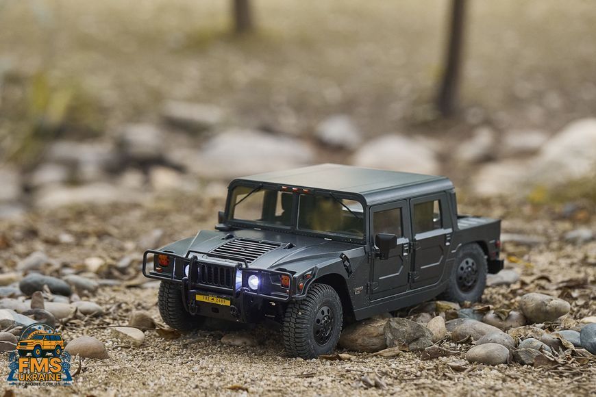 Машинка на радіокеруванні FMS 1:12 HUMMER RTR Жовтий FMS11261RSYL фото