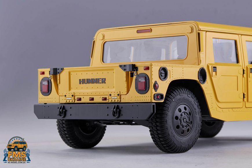 Машинка на радіокеруванні FMS 1:12 HUMMER RTR Жовтий FMS11261RSYL фото