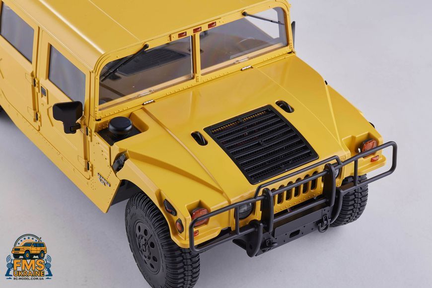 Машинка на радіокеруванні FMS 1:12 HUMMER RTR Жовтий FMS11261RSYL фото