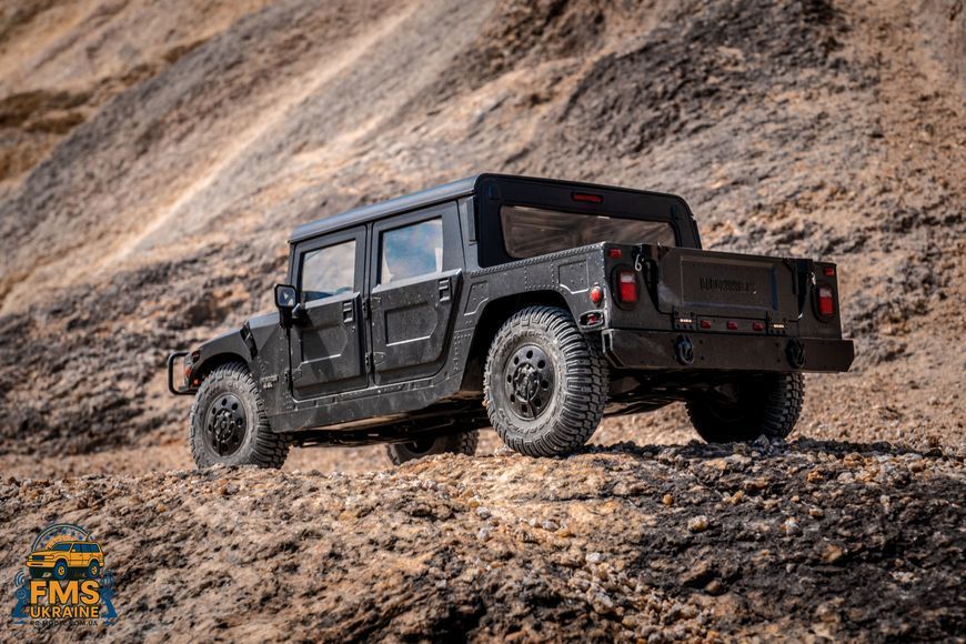 Машинка на радіокеруванні FMS 1:12 HUMMER RTR Жовтий FMS11261RSYL фото