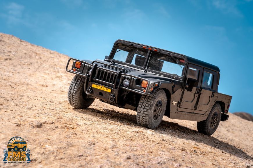 Машинка на радіокеруванні FMS 1:12 HUMMER RTR Жовтий FMS11261RSYL фото