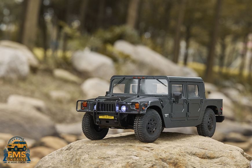 Машинка на радіокеруванні FMS 1:12 HUMMER RTR Жовтий FMS11261RSYL фото