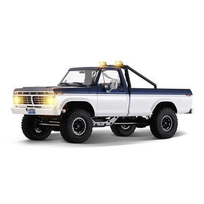 Модель на радіокеруванні FCX18II 1:18 FORD F-100 RTR BRUSHED BLUE-WHITE 118L01BDBUWH фото