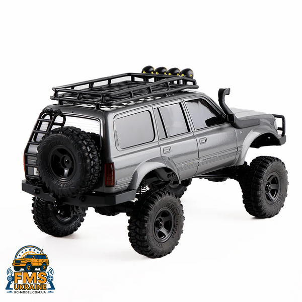 Машинка на радіокеруванні FMS 1:18&nbsp;TOYOYA&nbsp;LC80&nbsp;RTR Gray V2 FMS11831RTRGYV2 фото