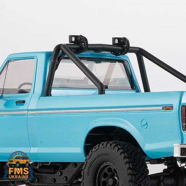 Модель на радіокеруванні FCX18II 1:18 FORD F-100 RTR BRUSHED BLUE-WHITE 118L01BDBUWH фото