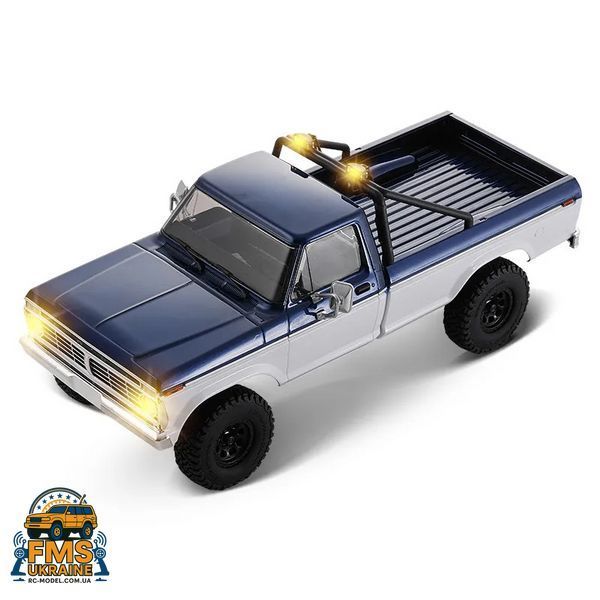 Машинка на радіокеруванні FCX18II 1:18 FORD F-100 RTR BRUSHED CERULEAN 118L01BDCRL фото