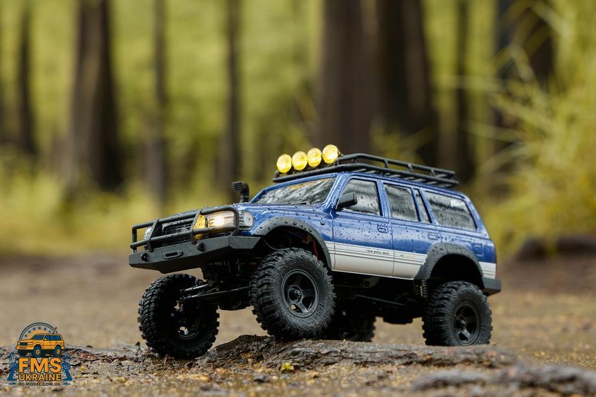 Машинка на радіокеруванні FMS 1:18&nbsp;TOYOYA&nbsp;LC80&nbsp;RTR Yellow V2 FMS11831RTRYLV2 фото