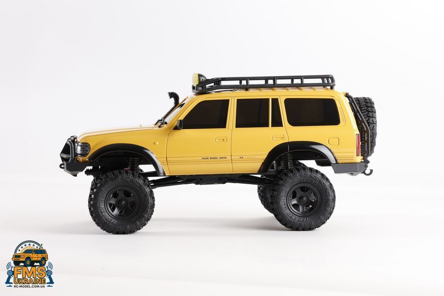 Машинка на радіокеруванні FMS 1:18&nbsp;TOYOYA&nbsp;LC80&nbsp;RTR Yellow V2 FMS11831RTRYLV2 фото