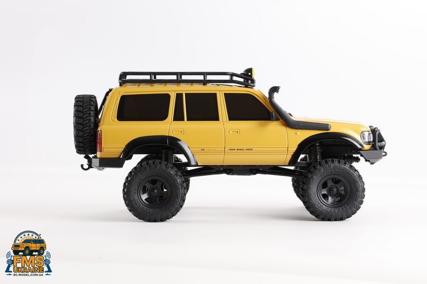 Машинка на радіокеруванні FMS 1:18&nbsp;TOYOYA&nbsp;LC80&nbsp;RTR Yellow V2 FMS11831RTRYLV2 фото