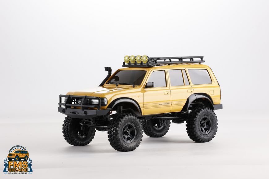 Машинка на радіокеруванні FMS 1:18&nbsp;TOYOYA&nbsp;LC80&nbsp;RTR Yellow V2 FMS11831RTRYLV2 фото