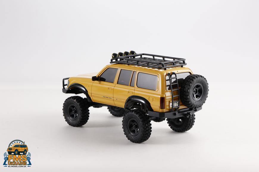 Машинка на радіокеруванні FMS 1:18&nbsp;TOYOYA&nbsp;LC80&nbsp;RTR Yellow V2 FMS11831RTRYLV2 фото