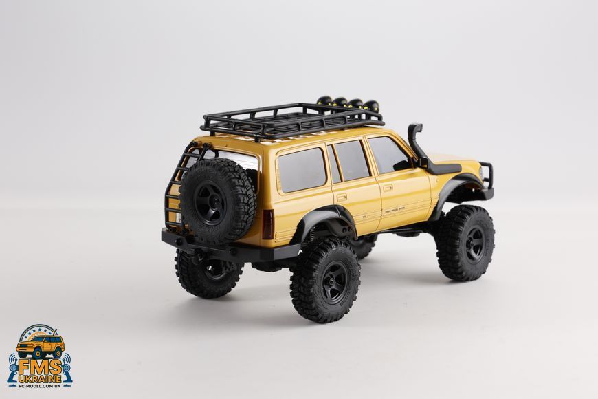 Машинка на радіокеруванні FMS 1:18&nbsp;TOYOYA&nbsp;LC80&nbsp;RTR Yellow V2 FMS11831RTRYLV2 фото