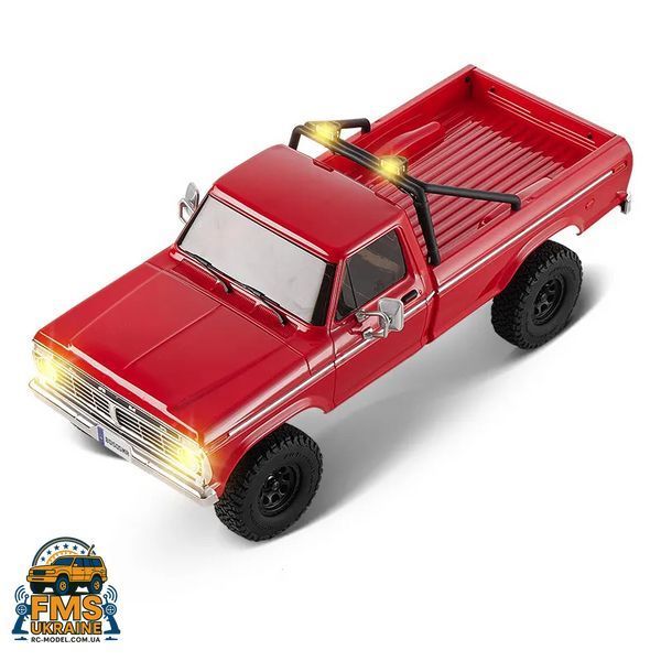 Машинка на радіокеруванні FCX18II 1:18 FORD F-100 RTR BRUSHED RED 118L01BDRD фото