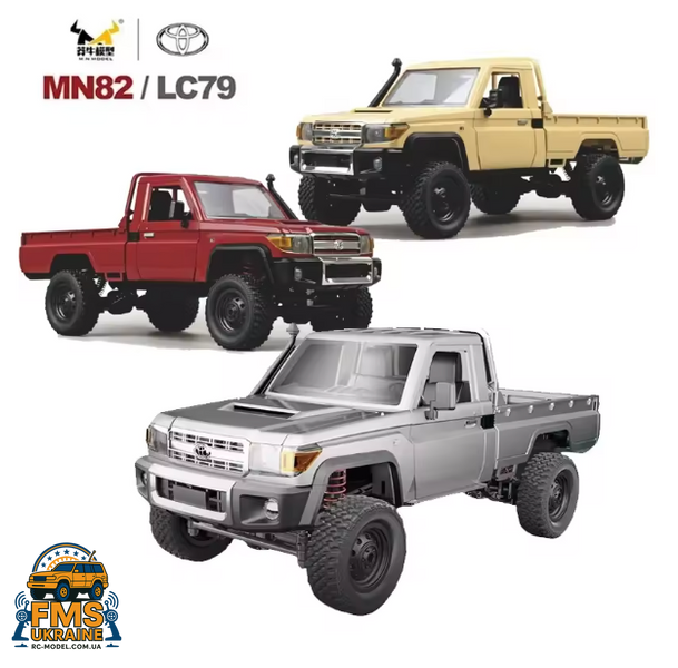 Машинка на радіокеруванні MN82 Toyota 1:12 GREY PRO MN82-G-PRO фото