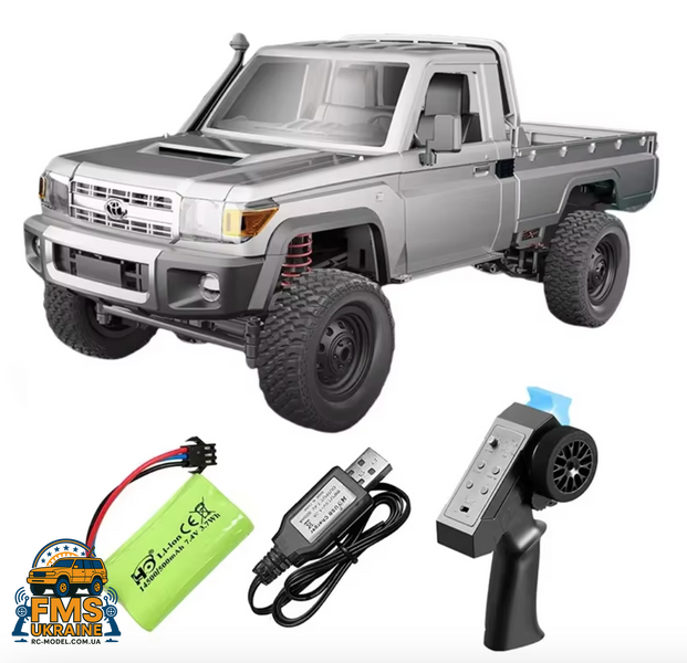 Машинка на радіокеруванні MN82 Toyota 1:12 GREY PRO MN82-G-PRO фото