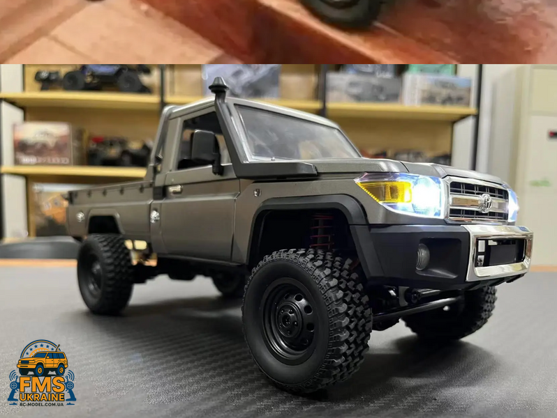 Машинка на радіокеруванні MN82 Toyota 1:12 GREY PRO MN82-G-PRO фото