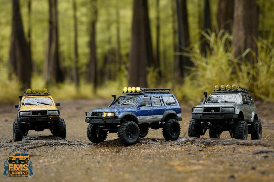 Машинка на радіокеруванні FMS 1:18&nbsp;TOYOYA&nbsp;LC80 RTR&nbsp;BLUE V2 FMS11831RTRBUV2 фото