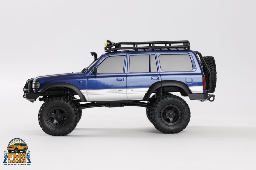 Машинка на радіокеруванні FMS 1:18&nbsp;TOYOYA&nbsp;LC80 RTR&nbsp;BLUE V2 FMS11831RTRBUV2 фото