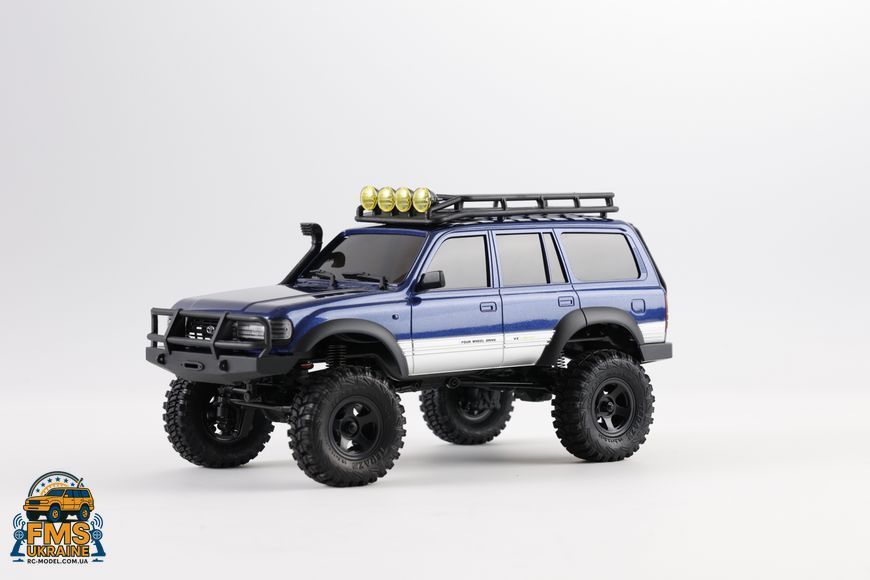 Машинка на радіокеруванні FMS 1:18&nbsp;TOYOYA&nbsp;LC80 RTR&nbsp;BLUE V2 FMS11831RTRBUV2 фото
