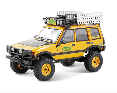 Машинка на радіокеруванні FMS 1:24 FCX24M Land Rover DISCOVERY Camel Trophy Edition RTR FMS12483RTRYL фото