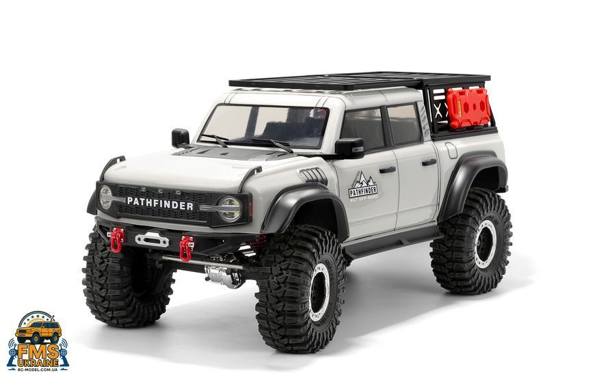 Машинка на радіокеруванні RGT 1:10 FORD BRONCO RC Rock Crawler RTR білий EX86150W фото