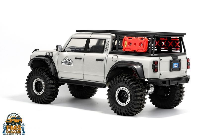 Машинка на радіокеруванні RGT 1:10 FORD BRONCO RC Rock Crawler RTR білий EX86150W фото