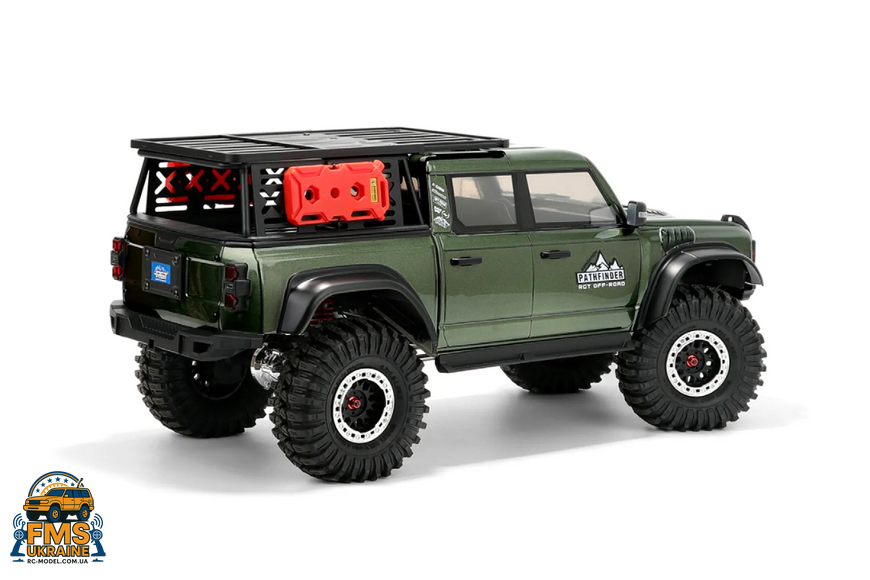 Машинка на радіокеруванні RGT 1:10 FORD BRONCO RC Rock Crawler RTR білий EX86150W фото