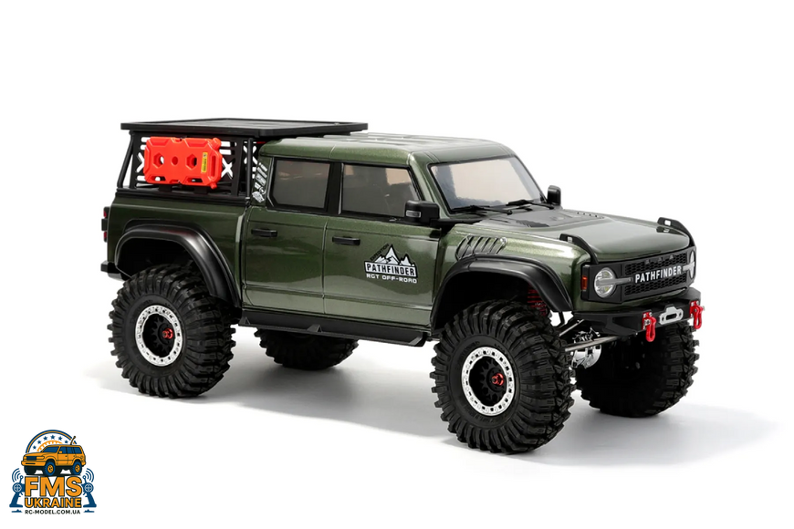 Машинка на радіокеруванні RGT 1:10 FORD BRONCO RC Rock Crawler RTR білий EX86150W фото