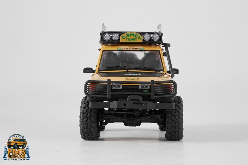 Машинка на радіокеруванні FMS 1:24 FCX24M Land Rover DISCOVERY Camel Trophy Edition RTR FMS12483RTRYL фото
