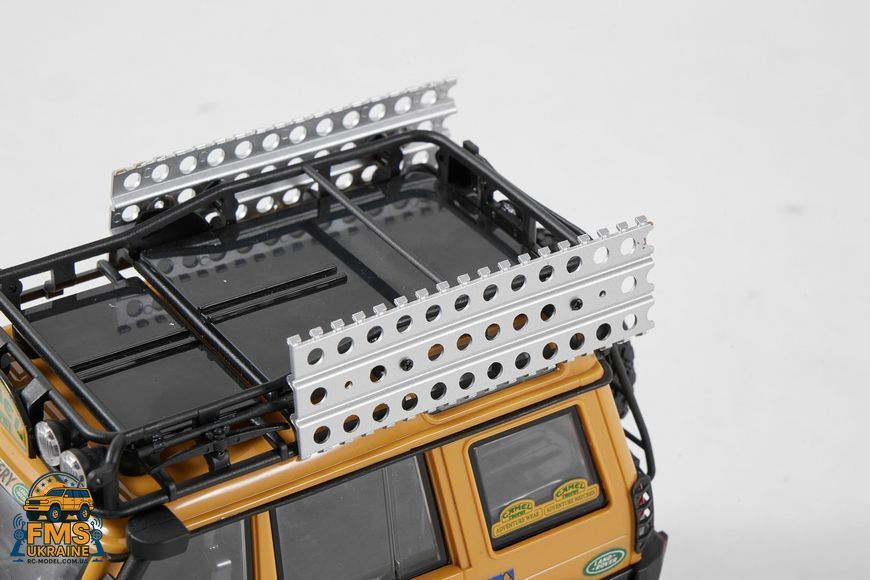Машинка на радіокеруванні FMS 1:24 FCX24M Land Rover DISCOVERY Camel Trophy Edition RTR FMS12483RTRYL фото