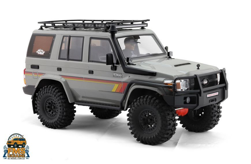 Машинка на радіокеруванні RGT RESCUER 1:10 Toyota Land Cruiser 76 RC Rock Crawler RTR сірий EX86190G фото
