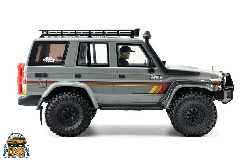 Машинка на радіокеруванні RGT RESCUER 1:10 Toyota Land Cruiser 76 RC Rock Crawler RTR сірий EX86190G фото