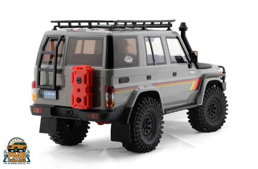 Машинка на радіокеруванні RGT RESCUER 1:10 Toyota Land Cruiser 76 RC Rock Crawler RTR сірий EX86190G фото