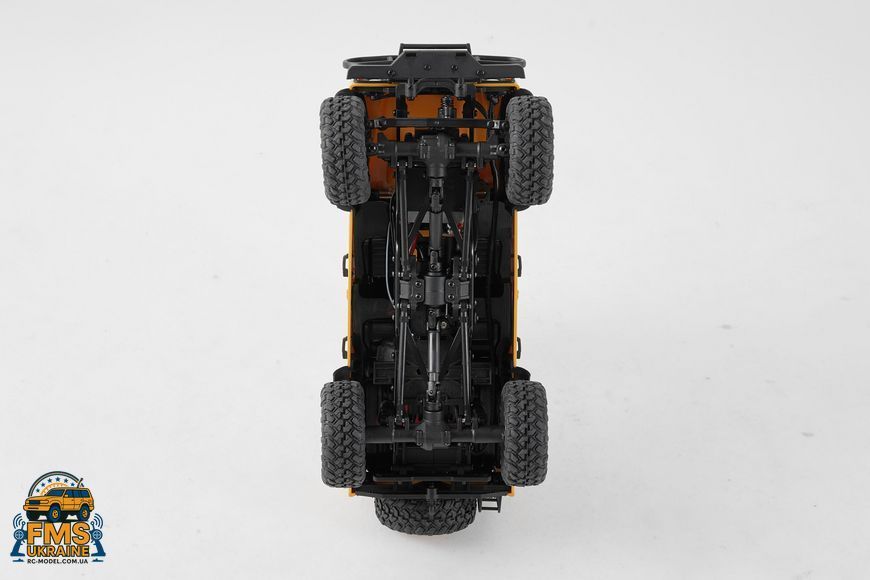 Машинка на радіокеруванні FMS 1:24 FCX24M Land Rover DEFENDER 110 Camel Trophy Edition RTR  FMS12482RTRYL фото