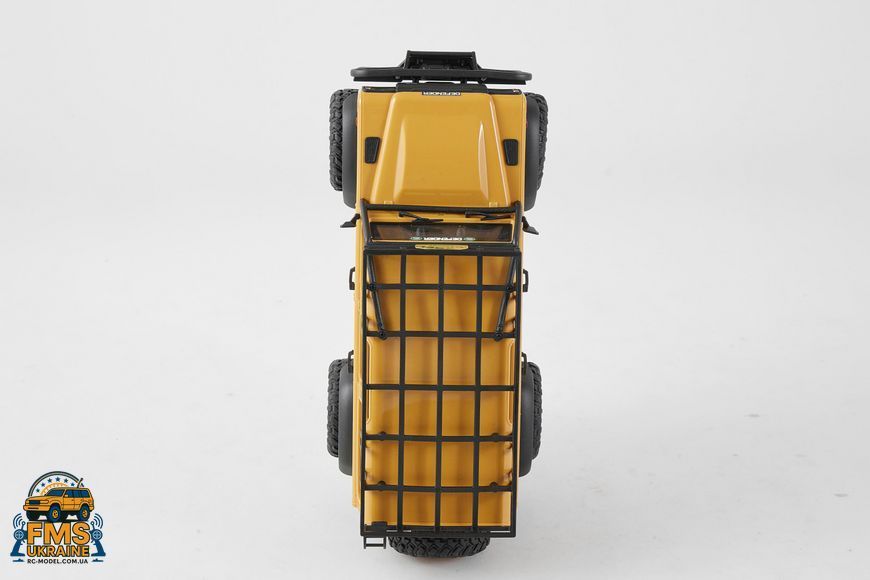 Машинка на радіокеруванні FMS 1:24 FCX24M Land Rover DEFENDER 110 Camel Trophy Edition RTR  FMS12482RTRYL фото