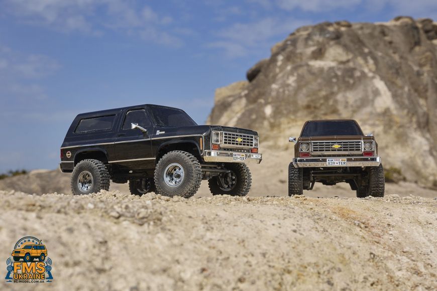 Машинка на радіокеруванні FMS 1:24 FCX24 K5 BLAZE RTR коричневий  FMS12403RTRBR фото
