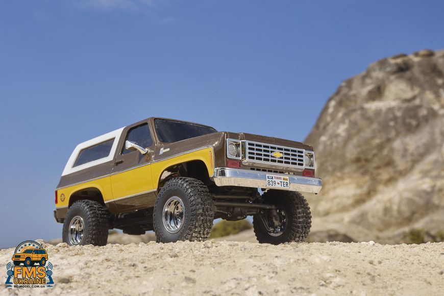 Машинка на радіокеруванні FMS 1:24 FCX24 K5 BLAZE RTR коричневий  FMS12403RTRBR фото